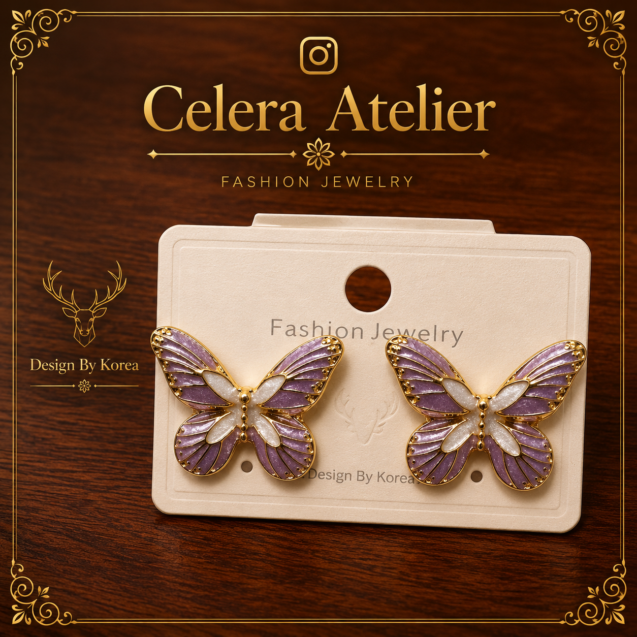 Fashion Earrings Butterfly