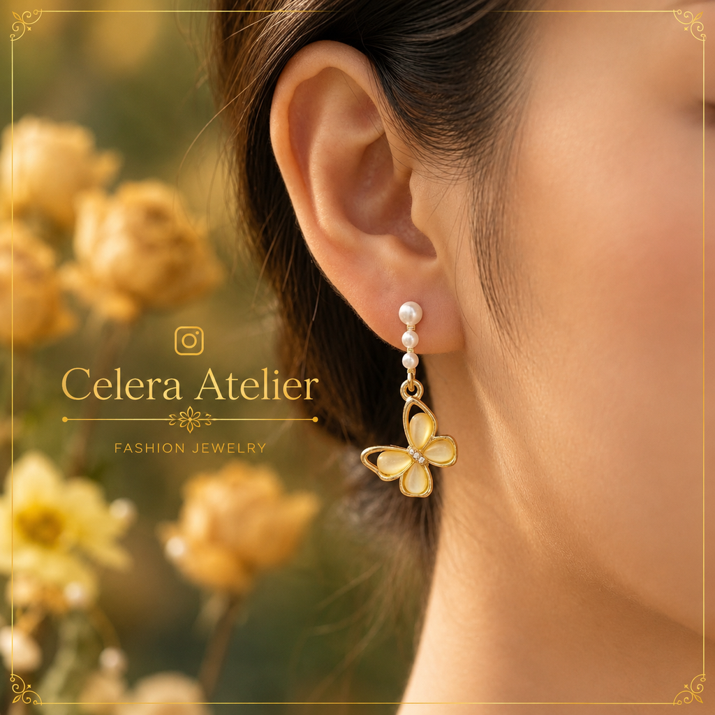 Earring Butterfly