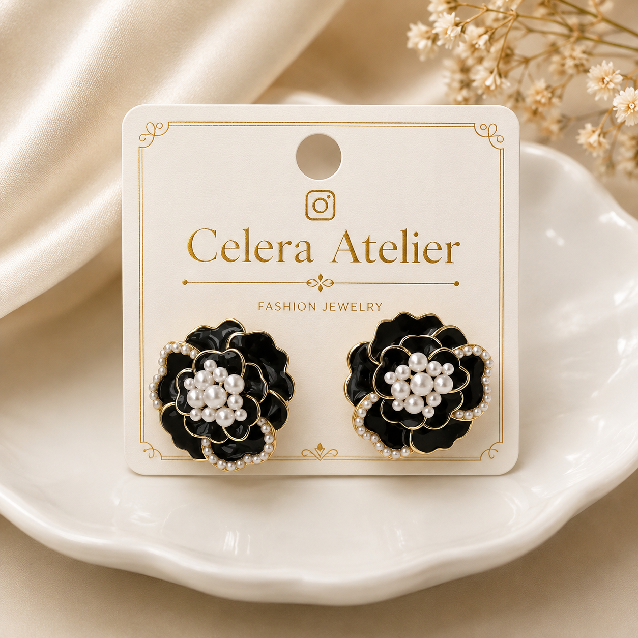 Black Earrings
