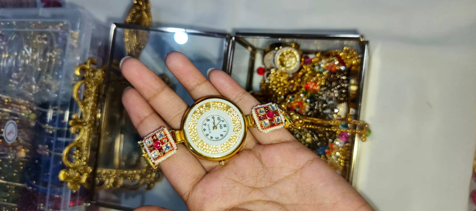 Traditional Kundan bracelet