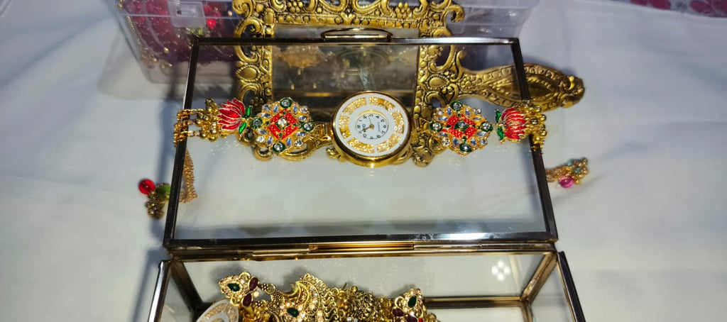 Traditional Kundan bracelet 🤗