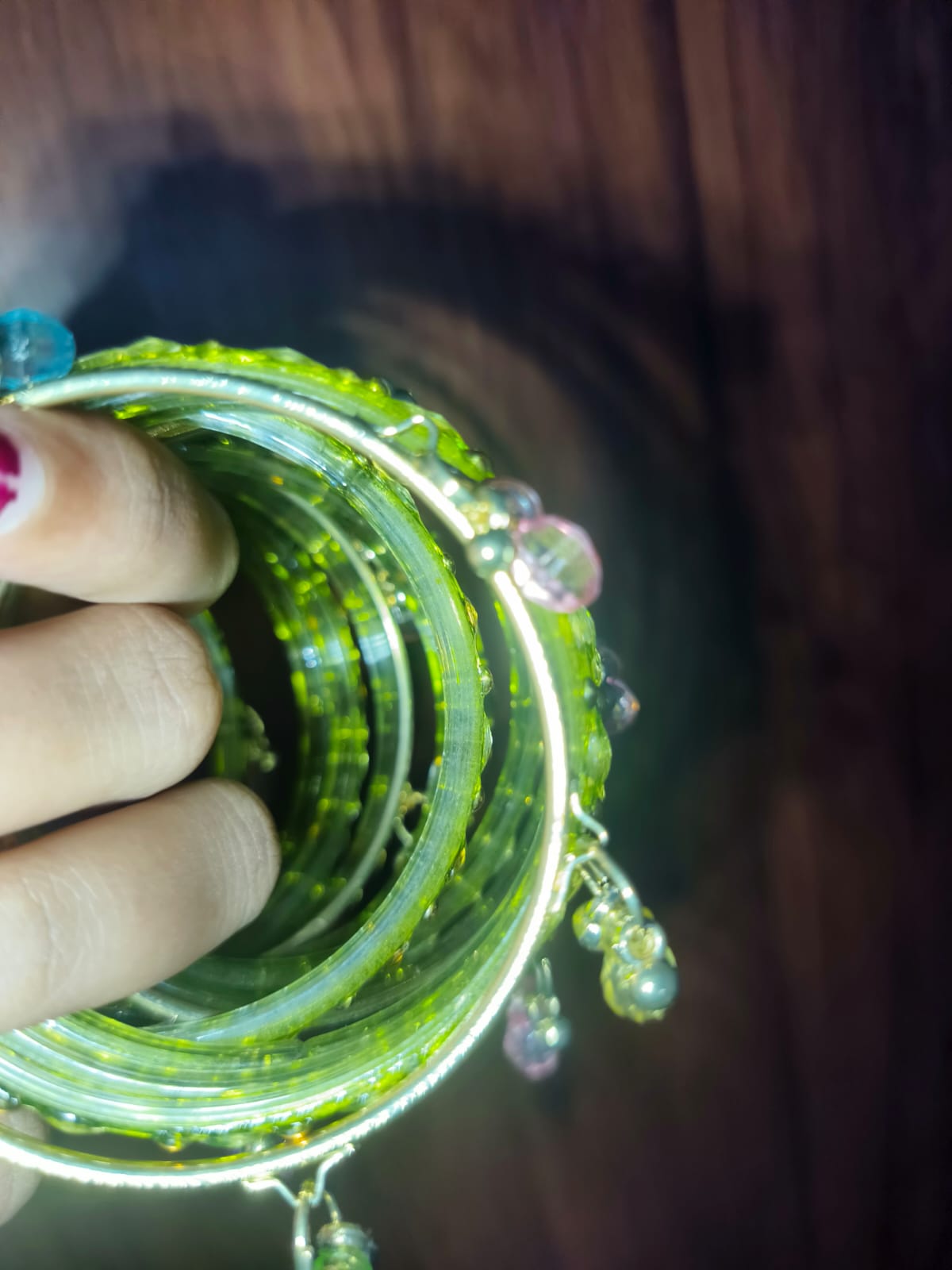 💚 Elegant Green Bangles Set 💚