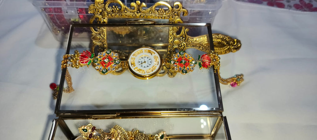 Traditional Kundan bracelet 🤗