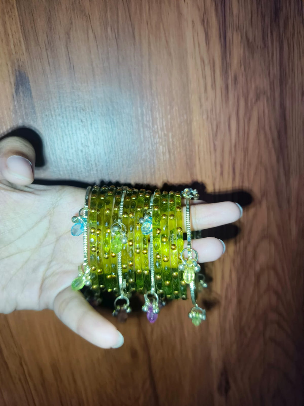 💚 Elegant Green Bangles Set 💚