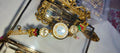 Traditional Kundan watch bracelet