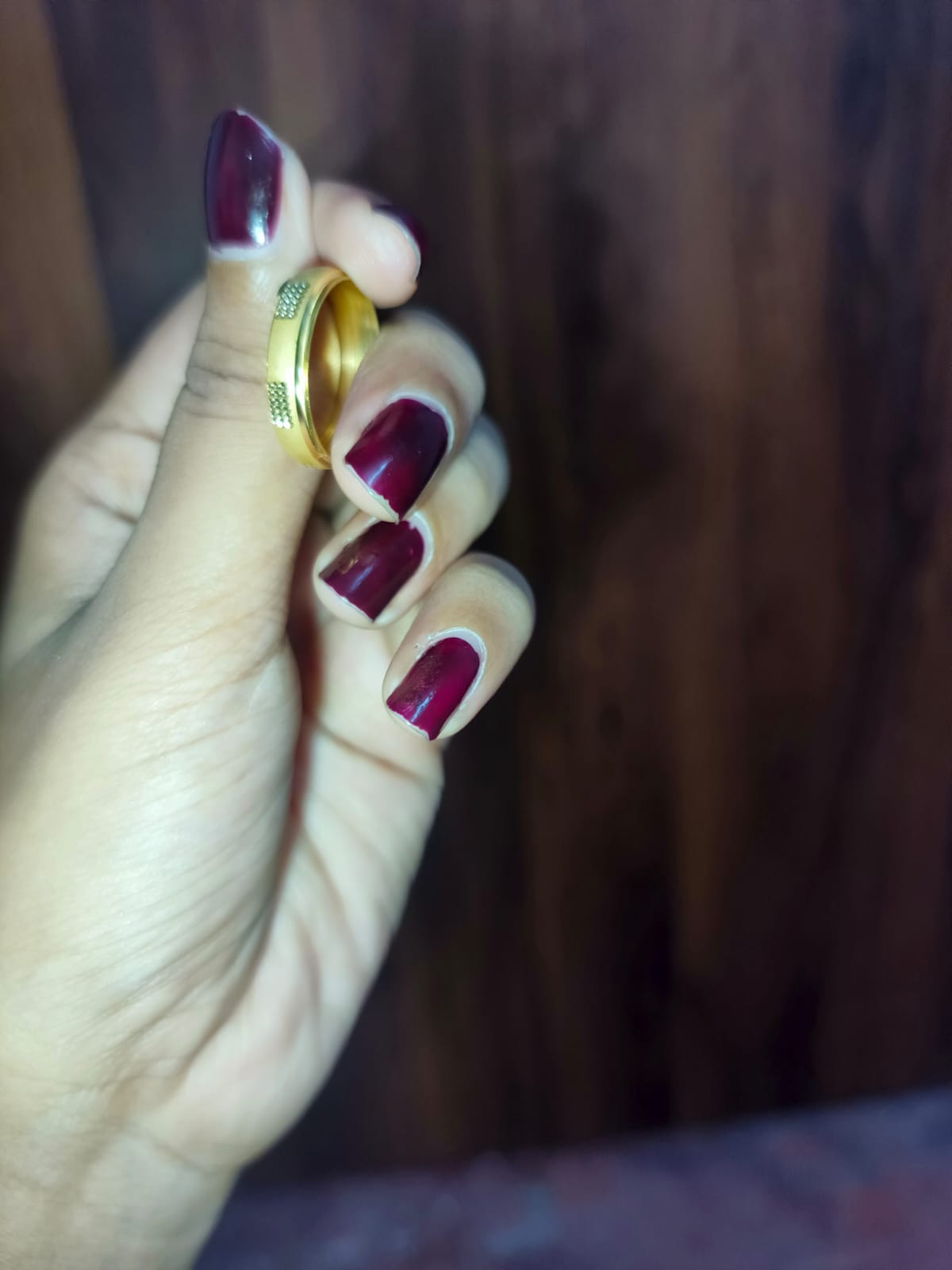 Classic Gold-Tone Band Ring for Women | Minimalist Everyday Fashion Ring