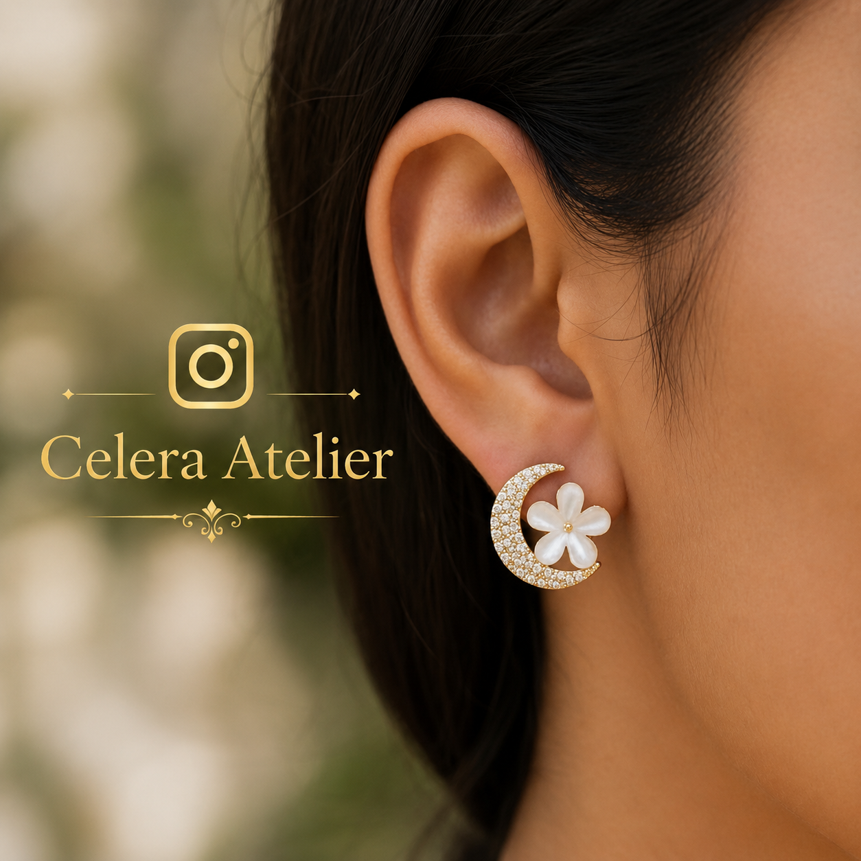 Half  Moon Earrings