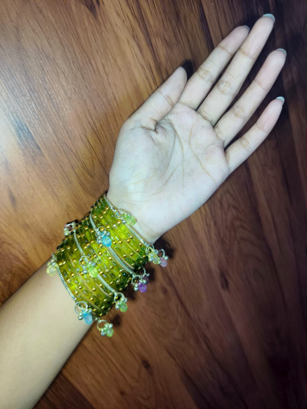 💚 Elegant Green Bangles Set 💚