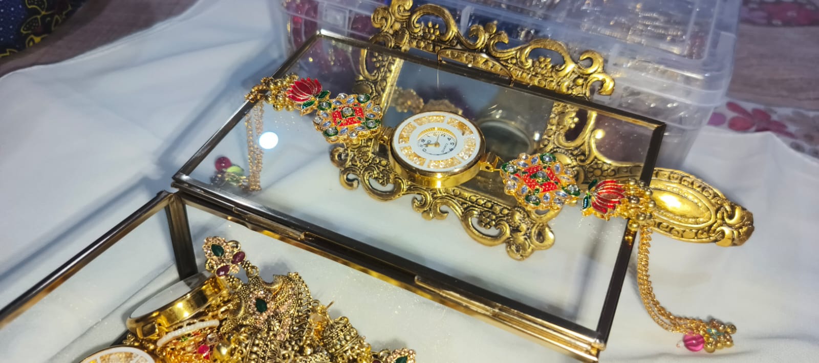 Traditional Kundan bracelet 🤗