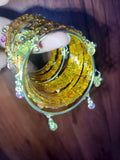 Elegant Golden  Bangles Set