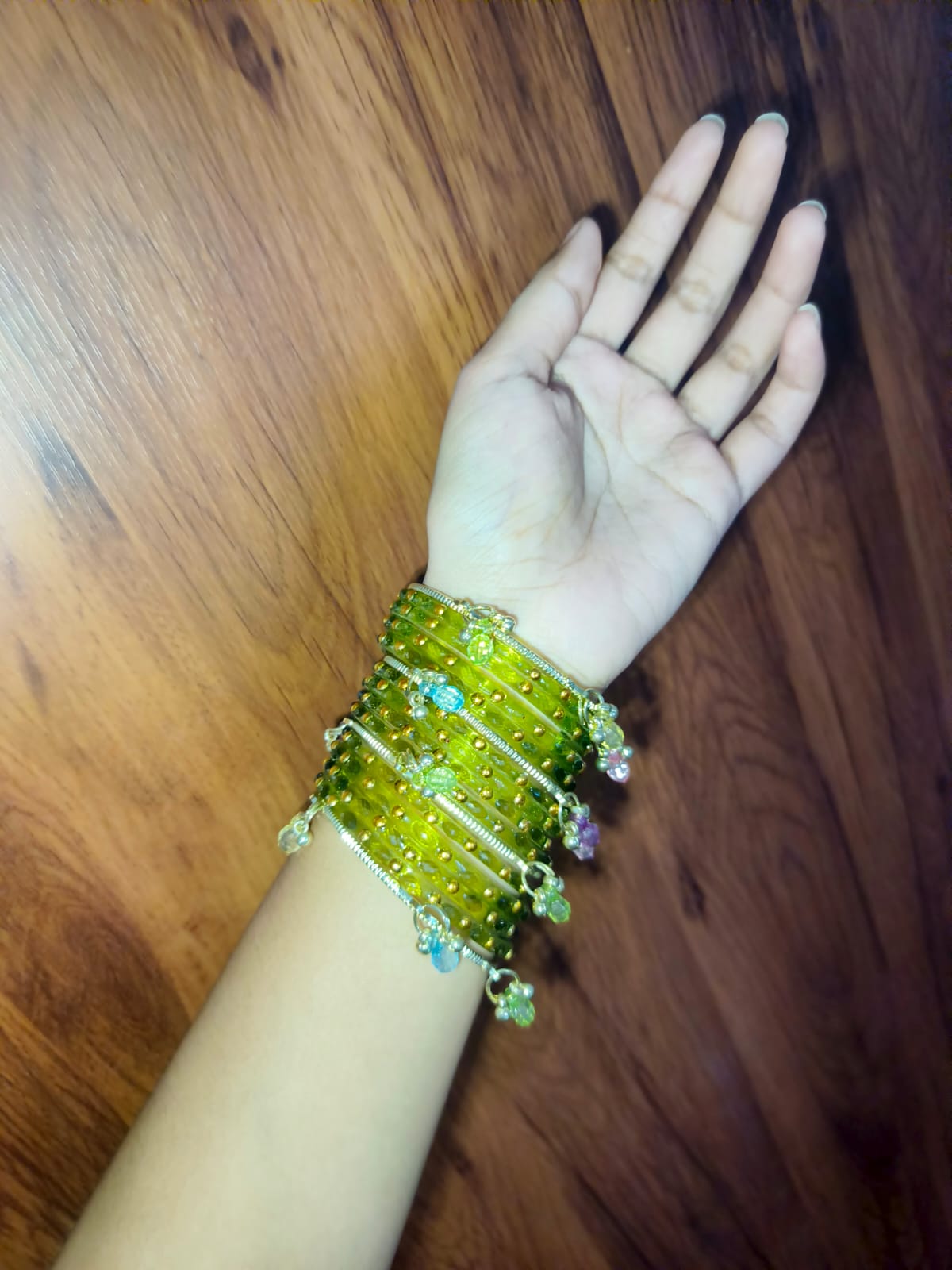 💚 Elegant Green Bangles Set 💚